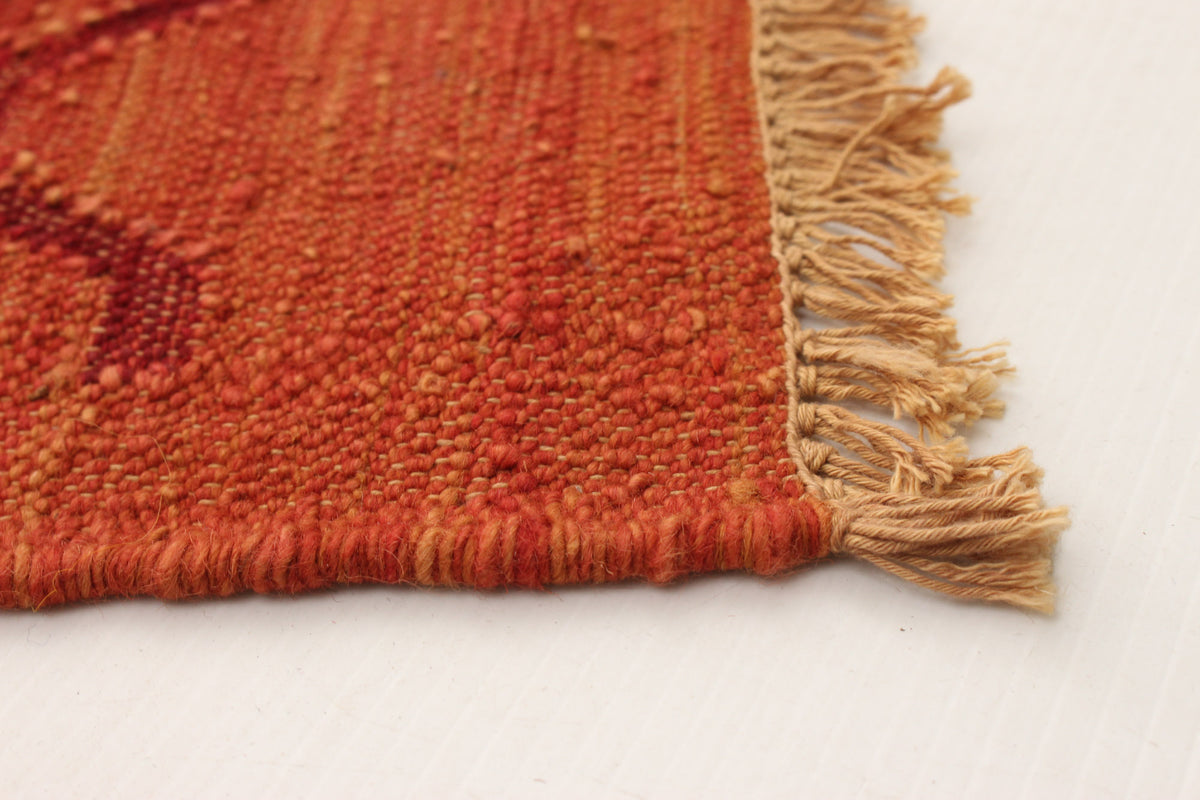 Turkish Sundance kilim, corner detail