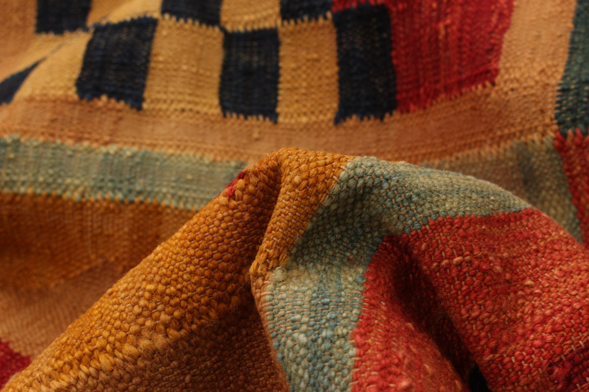 Turkish Sundance kilim, reverse side