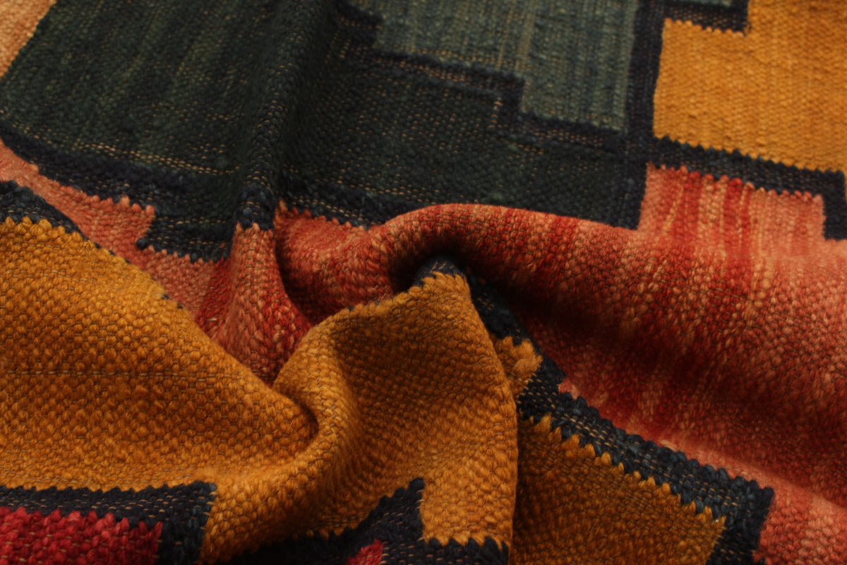 Turkish Sundance kilim, reverse side