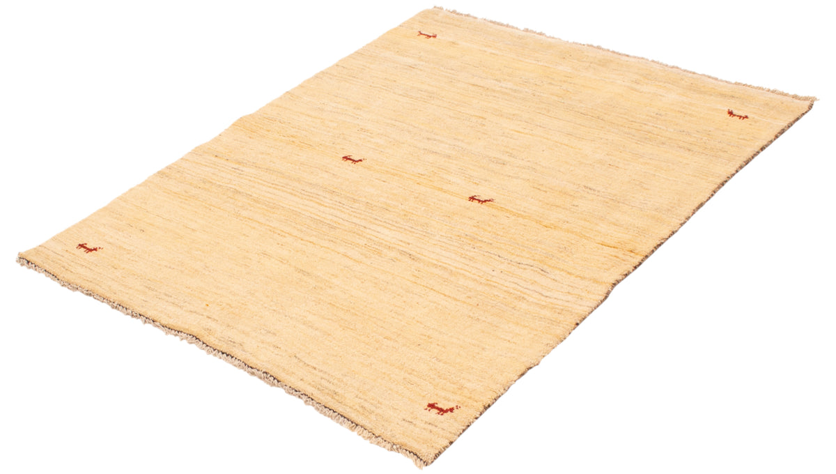 Indian Kashkuli Gabbeh rug, high pile close-up