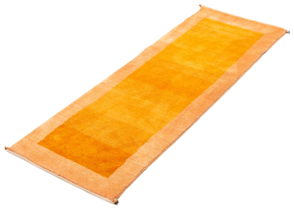 Persian Kashkuli Gabbeh runner, high pile close-up