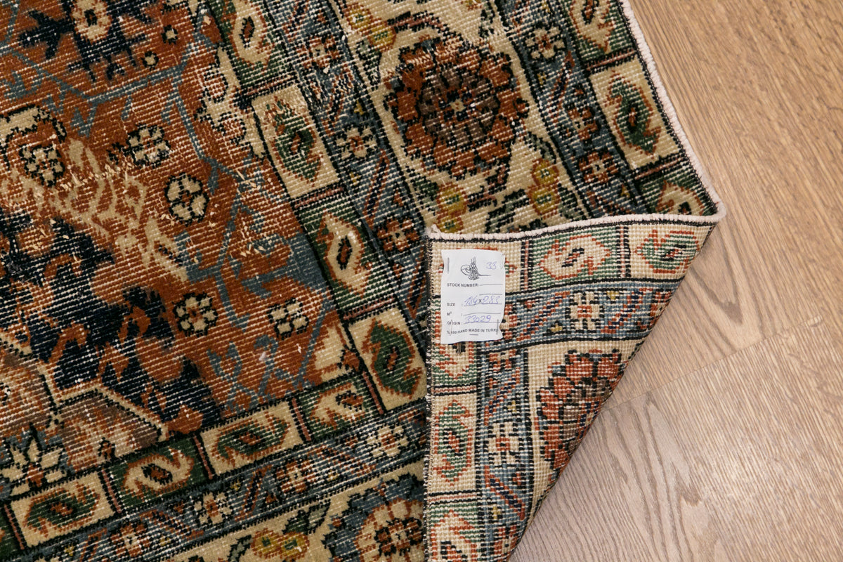 34029 hand-woven Denizli wool kilim, 184 x 283 cm - 5