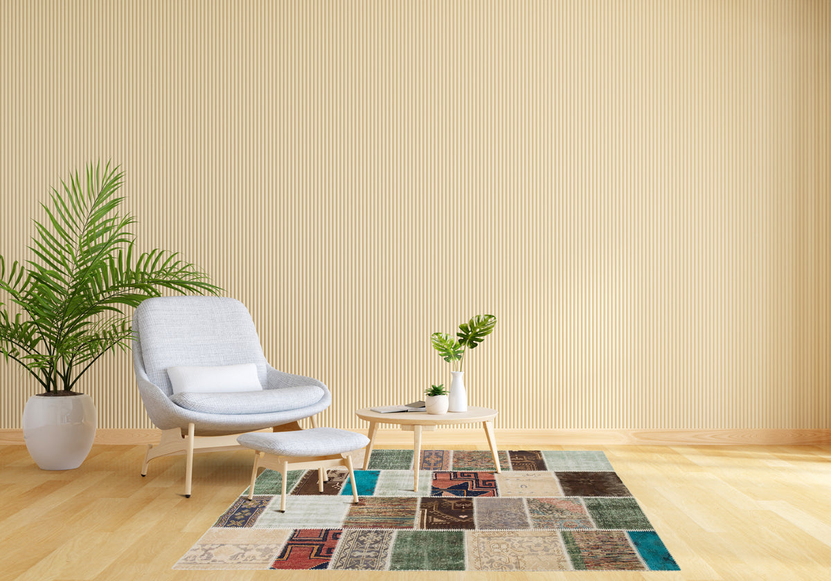 PW 33 hand-woven Denizli wool kilim, 168 x 244 cm - 8