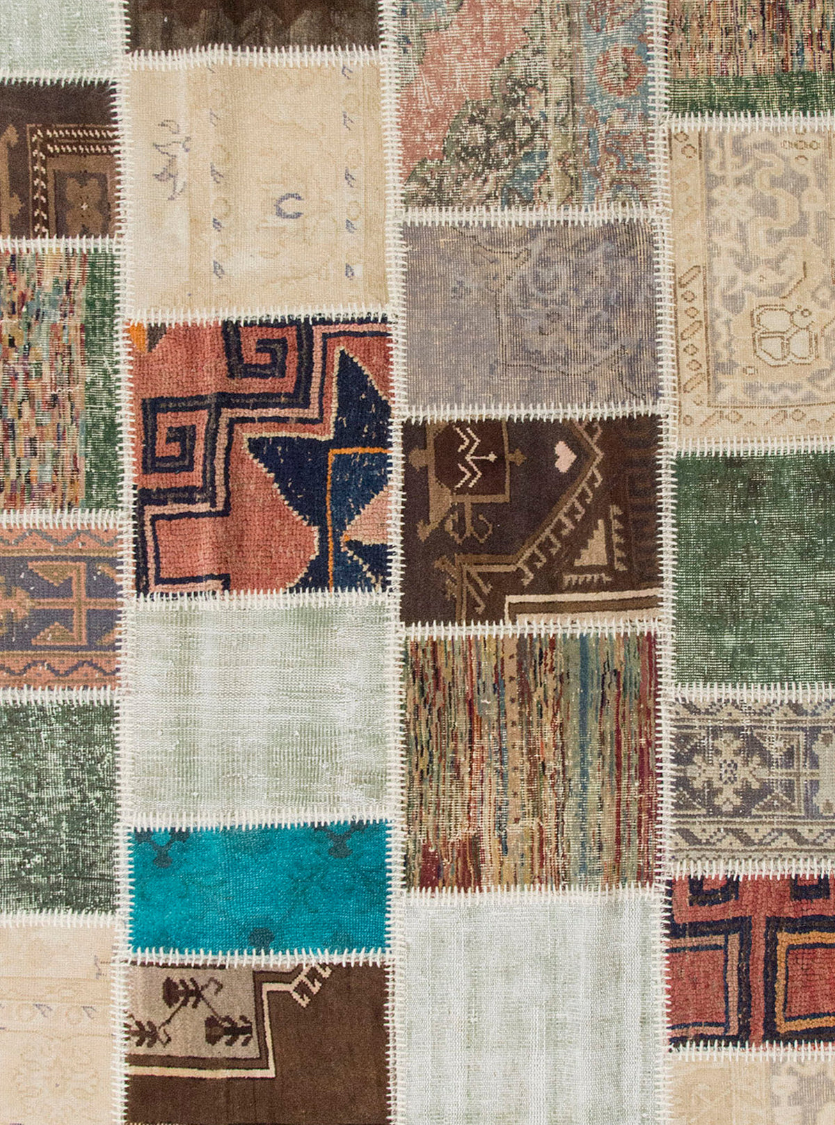 PW 33 hand-woven Denizli wool kilim, 168 x 244 cm - 6