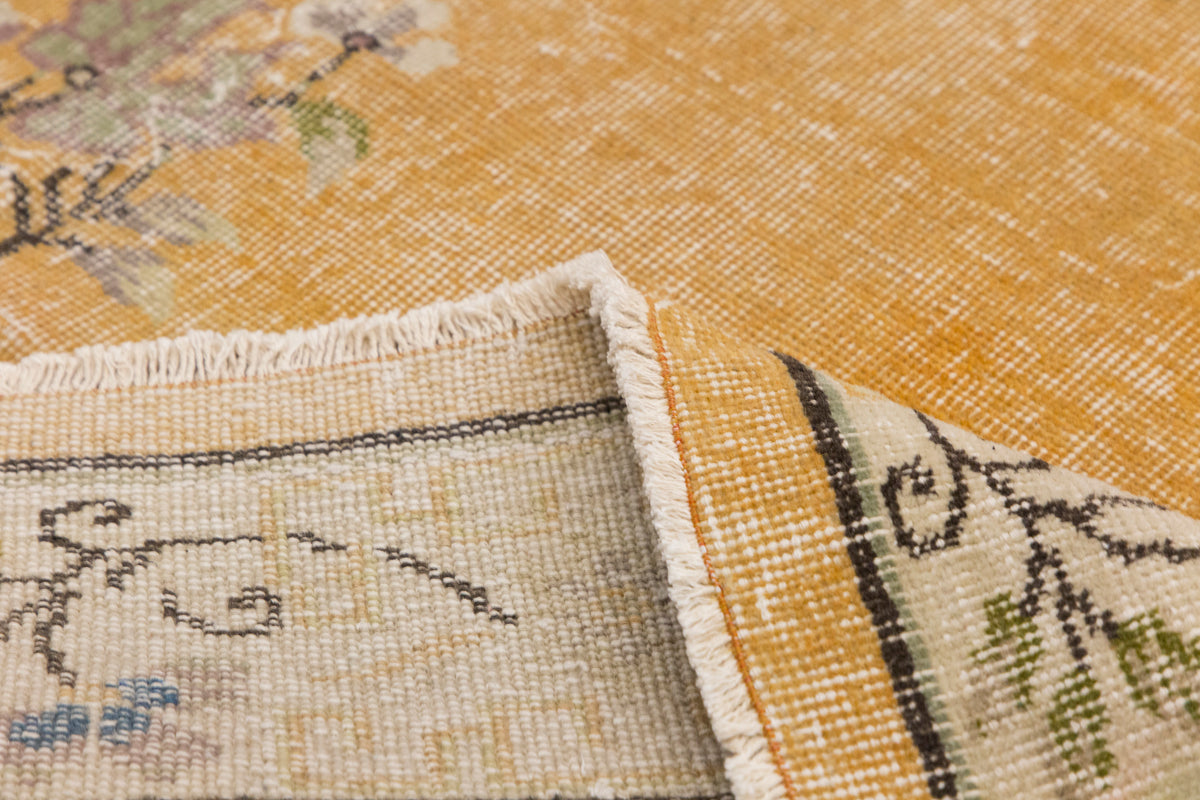 23036 hand-woven Denizli wool kilim, 210 x 300 cm - 9