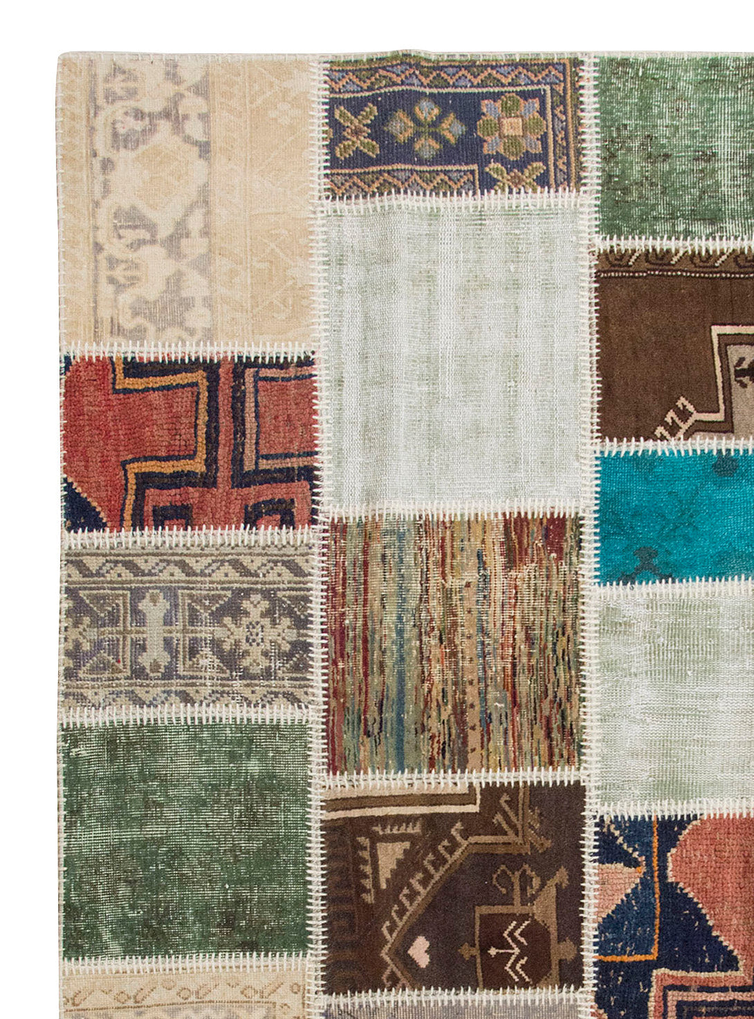 PW 33 hand-woven Denizli wool kilim, 168 x 244 cm - 2