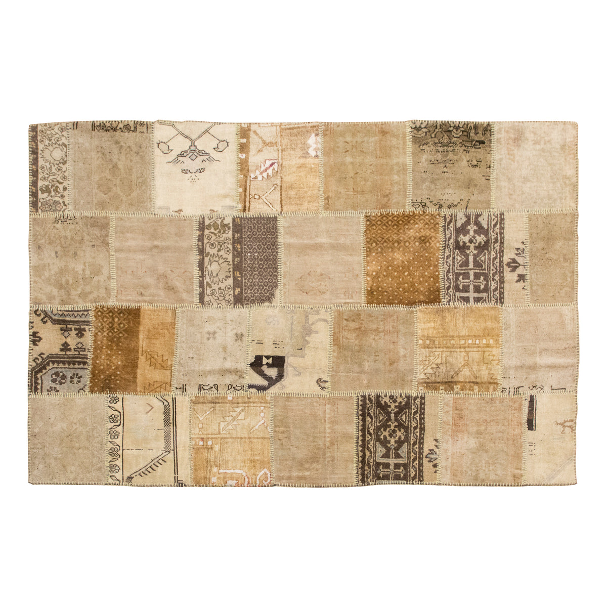 PW 52 hand-woven Denizli wool kilim, 157 x 230 cm - 8
