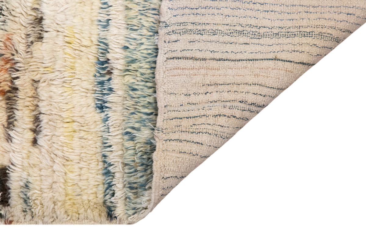 19197 hand-woven Denizli wool kilim, 142 x 192 cm - 6