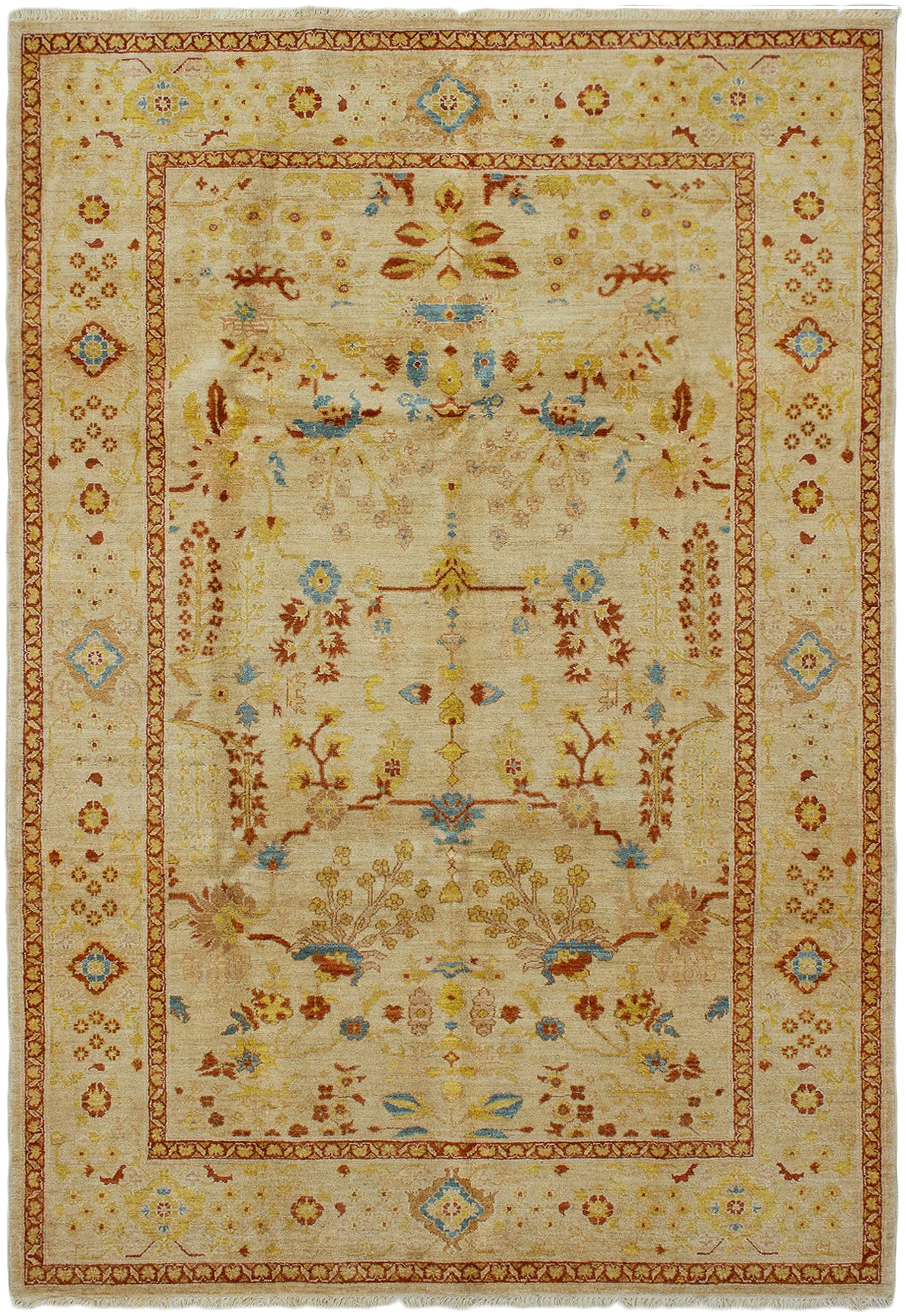 Indian Chobi Twisted Rug