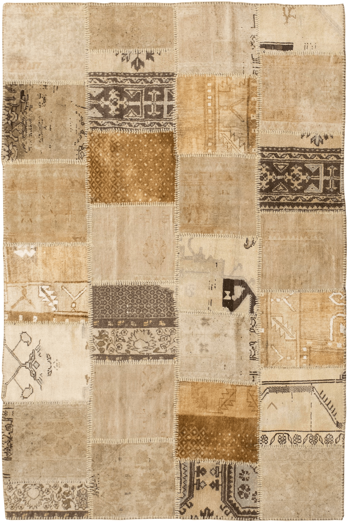 PW 52 hand-woven Denizli wool kilim, 157 x 230 cm - 10