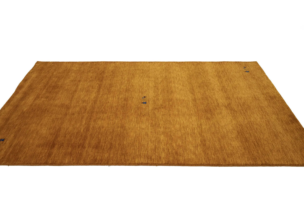 Indian Gabbeh rug, edge detail