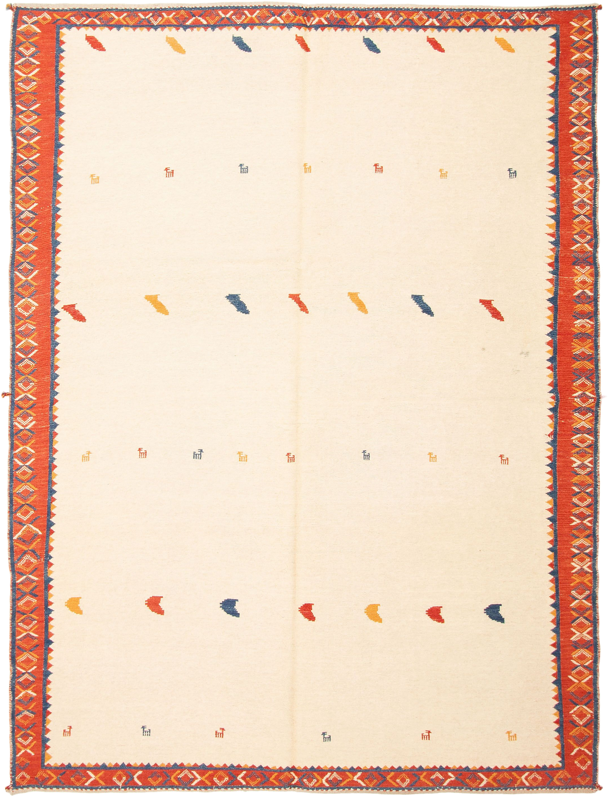 Turkish Kashkuli Tapestry Kilim
