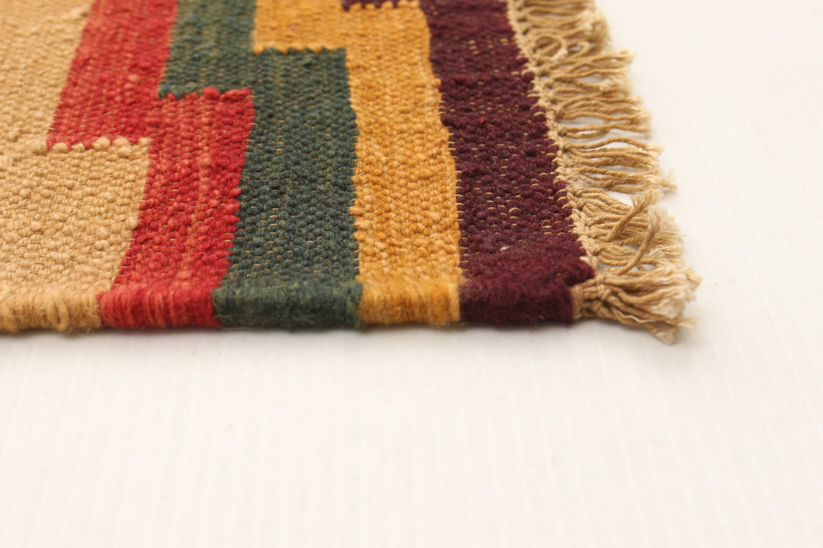 Turkish Sundance kilim, corner detail