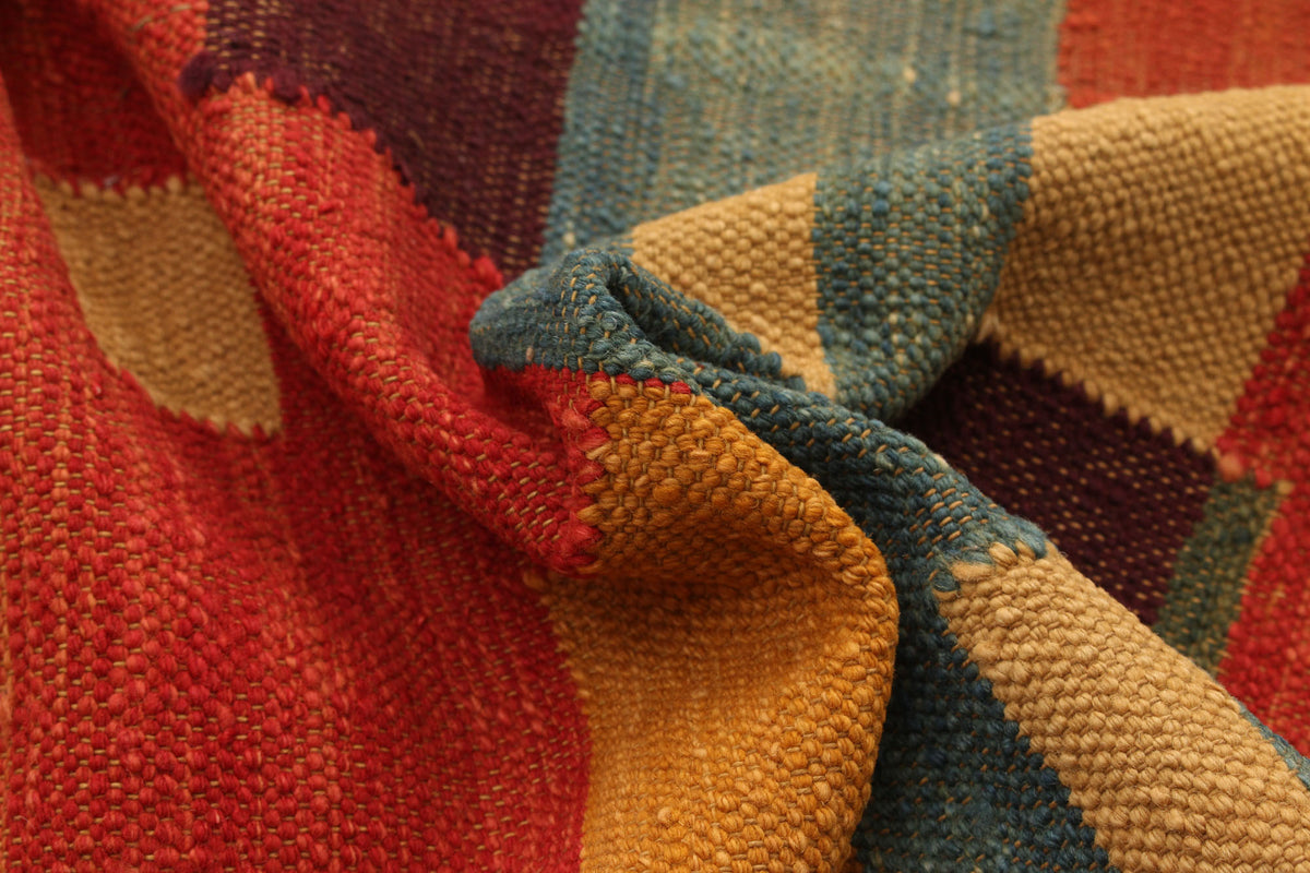 Turkish Sundance kilim, reverse side