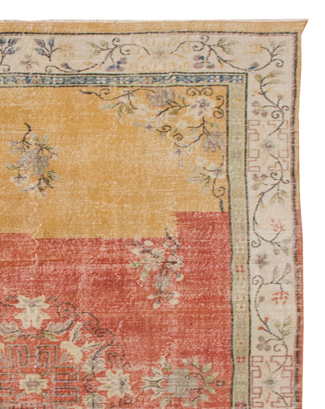 23036 hand-woven Denizli wool kilim, 210 x 300 cm - 3