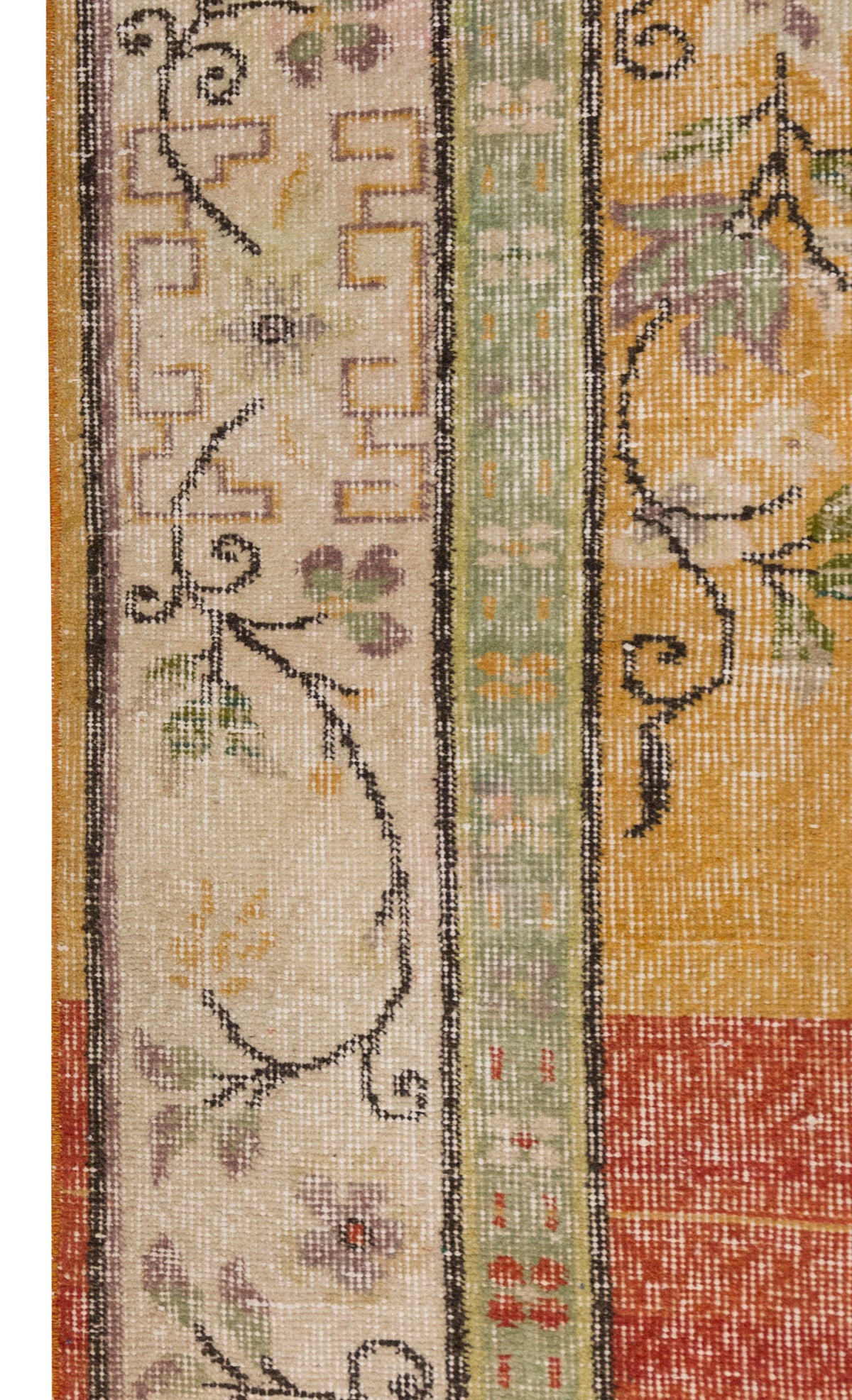 23036 hand-woven Denizli wool kilim, 210 x 300 cm - 8