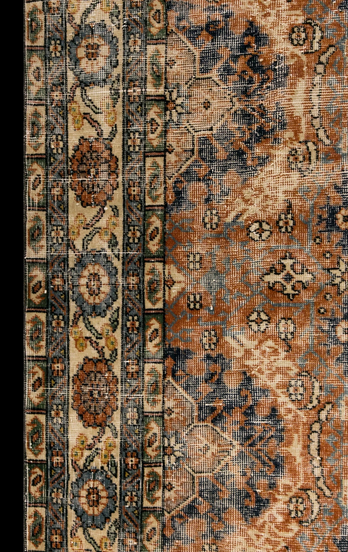 34029 hand-woven Denizli wool kilim, 184 x 283 cm - 3