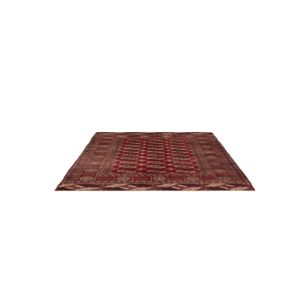 pakistani peshawar bokhara rug 3D model
