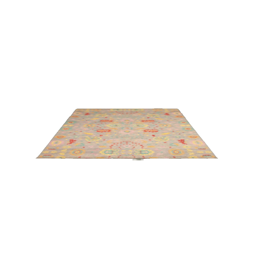 pakistani peshawar ziegler rug 3D model